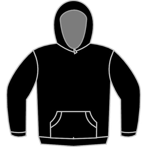 Black Hoodie Vector at GetDrawings | Free download