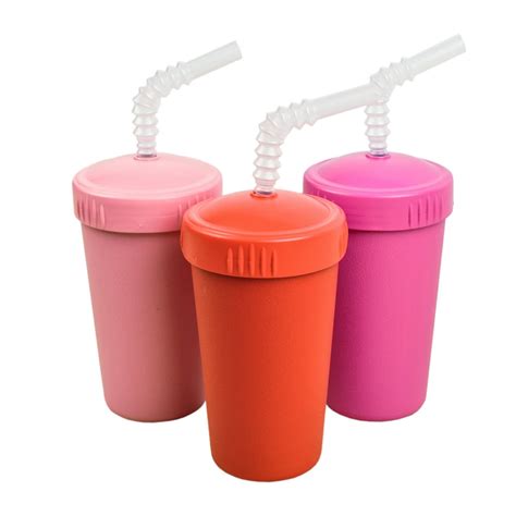 Re-Play Made in USA 3pk Straw Cups with Reversable Straw for Easy Baby ...