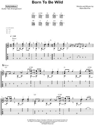 "Born to Be Wild" Sheet Music - 10 Arrangements Available Instantly ...