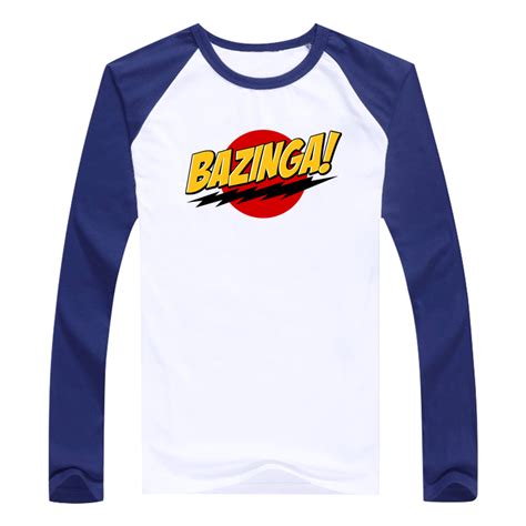 T Shirt Men & Women Funny T-Shirts shock lightning bazinga T-Shirt Male ...