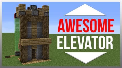 Minecraft 1.12: Redstone Tutorial - Elevator! - YouTube