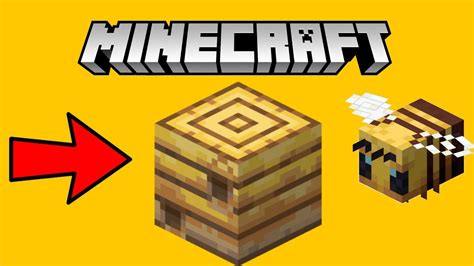 How to CRAFT a BEEHIVE in Minecraft - YouTube