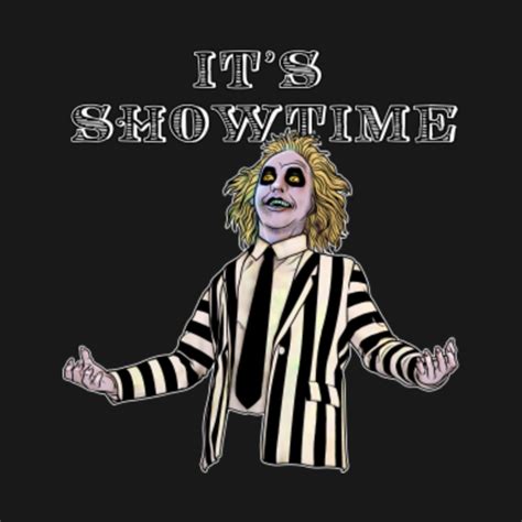 It's Showtime - Beetlejuice - T-Shirt | TeePublic