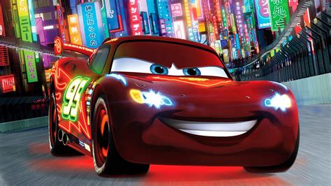 Lightning McQueen. Race for children's music - YouTube