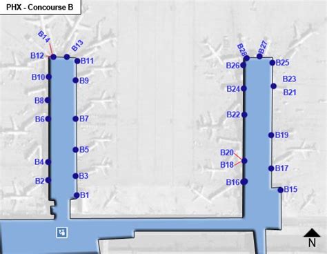 Phoenix Airport Maps Phoenix PHX - FreePrintable.me