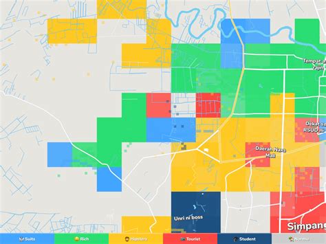 Pekanbaru Neighborhood Map