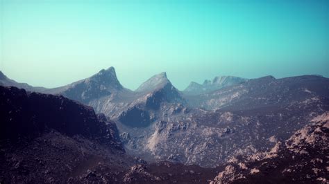 landscape of the Dolomites Mountain Range covered in the fog 6250585 ...