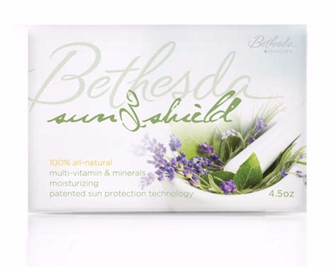 Sun & Shield Soap - Bethesda Skincare - sun protection soap