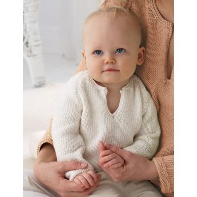 Bernat Baby's Pullover Free Knitting Pattern - Knitting Bee