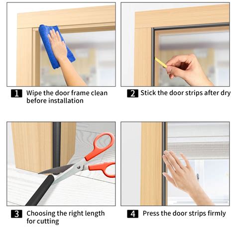 KELIIYO Door Weather Stripping, Window Seal Strip for Doors and Windows ...