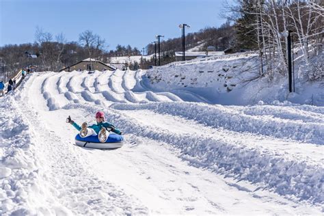 Tubing at Beech Mountain resort