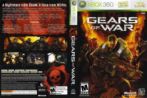 Games Covers: Cover Gears Of War - Xbox 360