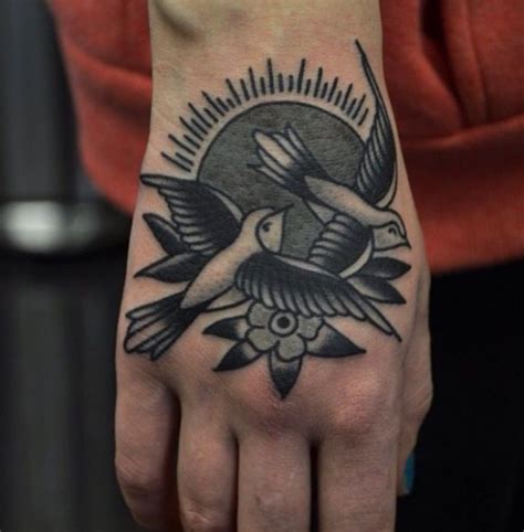 Pin by Kevin Albrecht on tattoo | Hand tattoos, Traditional hand tattoo ...