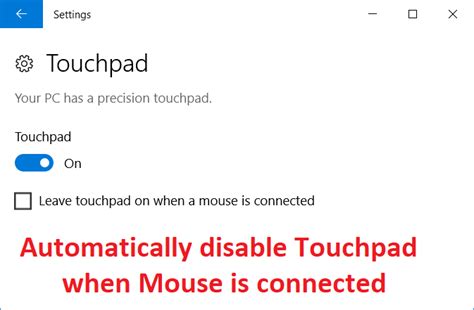 Automatically disable Touchpad when Mouse is connected – TechCult