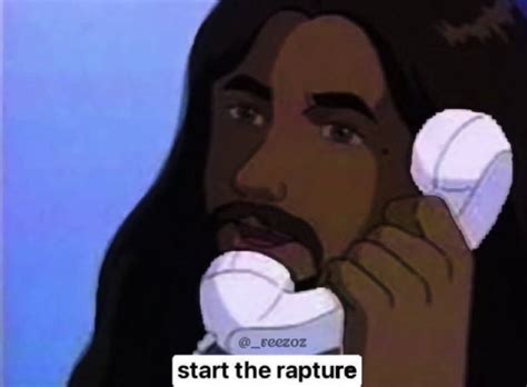 Start The Rapture | Start the Rapture / Anime Jesus on The Phone | Know ...