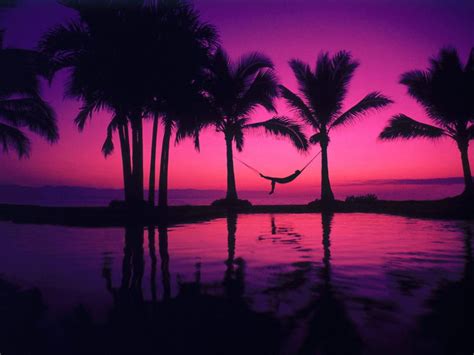 4 Purple Sunset Hawaii Beach, hawaiian sunset HD wallpaper | Pxfuel