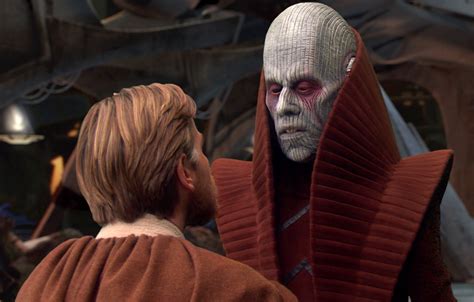 Tion Medon tells General Obi-Wan Kenobi that Grievous is holding Utapau ...