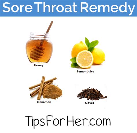 Sore Throat Remedy | Throat remedies, Sore throat remedies, Remedies