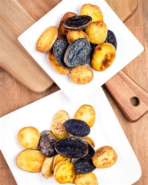 Confit Fingerling Potatoes - Three Big Bites