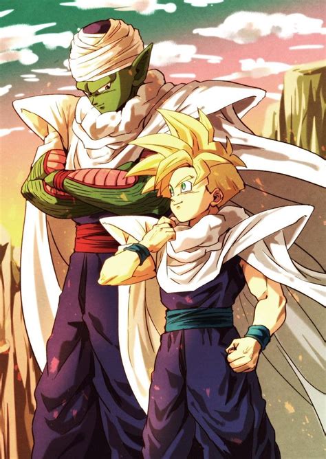 Dragon Ball Z Piccolo Jr and Teen Gohan - Dragon Ball Z Fan Art ...