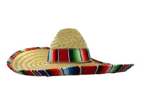 Mexican Sombrero Hat Adult Costume Spanish Fiesta Cinco De Mayo Festive ...