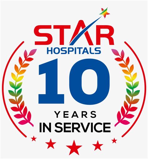 10 Years Of Star - Star Hospital Transparent PNG - 2015x2162 - Free ...