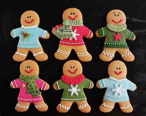 Christmas cookies - gingerbread men | Gingerbread cookies decorated ...