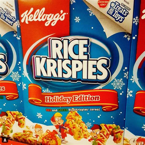 Kellogg's Rice Krispie Holiday Edition 2017 (canada) | Rice krispies ...