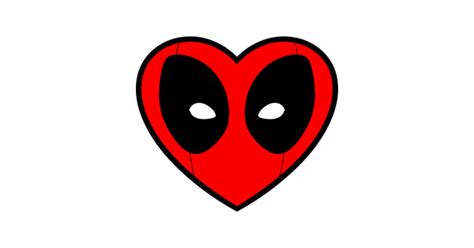 Deadpool - Heart _039 - Deadpool - T-Shirt | TeePublic