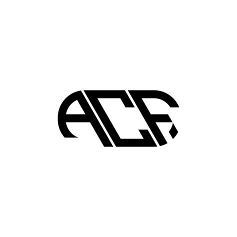 ACF letter logo design. ACF creative initials letter logo concept. ACF ...