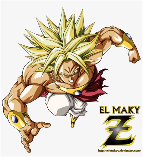 Maky Blog Card Broly Super Saiyan Dragon Ball Png Broly - Dragon Ball Z ...