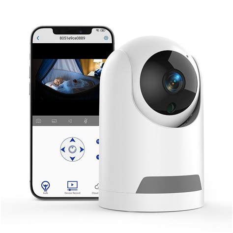 Baby Monitor, 360° Wireless 5G Nanny Cam with Safety Alerts, 4MP HD ...