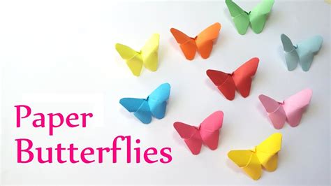 3d Paper Butterfly Template