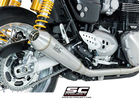 SC Project Exhaust Triumph Thruxton 1200 / R Conic Silencers