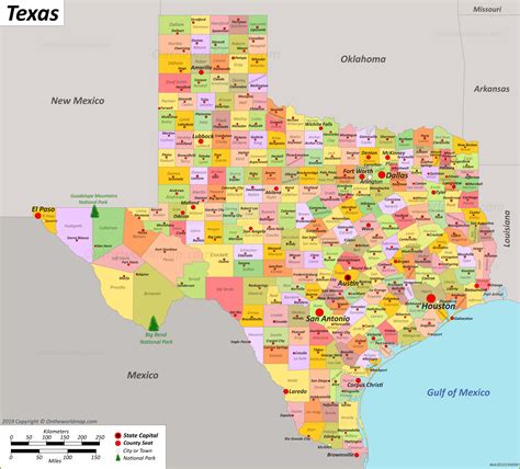 Map Of Usa With Texas - Get Latest Map Update