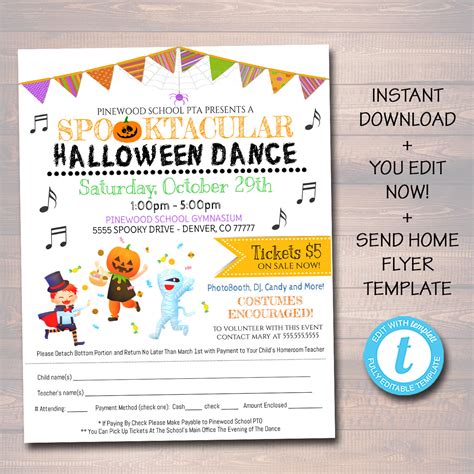 Halloween Dance Flyer