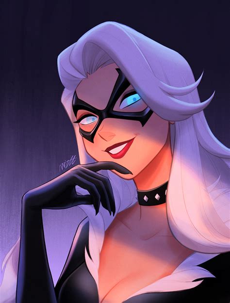 Black Cat by miacat7 on DeviantArt Dc Comics Girls, Marvel Comics Art ...