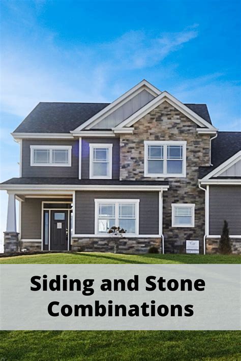 Design focused siding combinations for brick and stone houses – Artofit