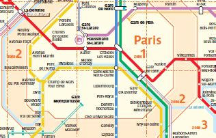 Paris zones map | VISIT PARIS