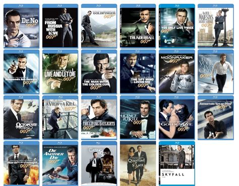 James Bond Collection Pre-Order (Blu-ray) - Slickdeals.net