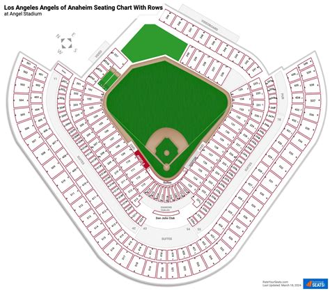 Anaheim Stadium Seating Chart With Seat Numbers – Two Birds Home