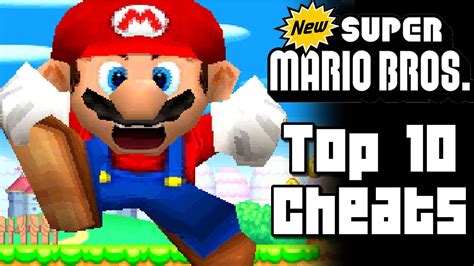 New Super Mario Bros TOP 10 CHEATS (DS) - YouTube