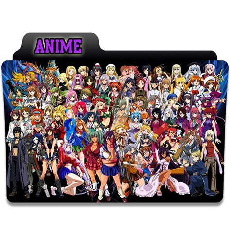 Custom Anime Folder Icons