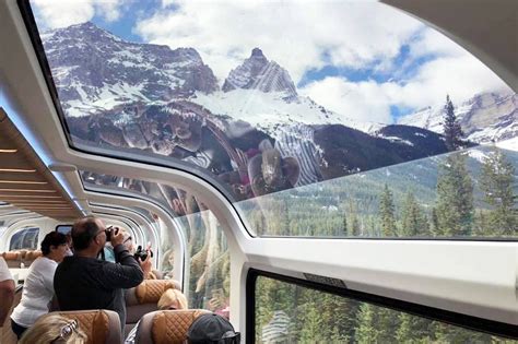 The Rocky Mountaineer glass train in Canada comes with the most ...