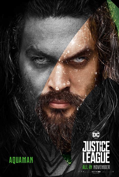 Justice League (2017) Poster - Aquaman - Justice League Movie Photo ...