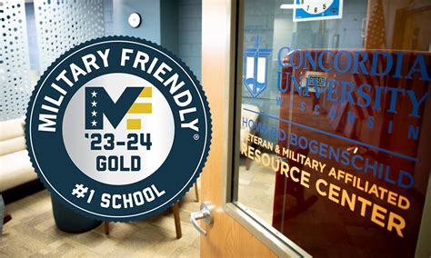 CUW earns 2023-2024 Military Friendly School designation