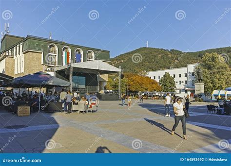 The Center of Town of Blagoevgrad Editorial Photography - Image of ...