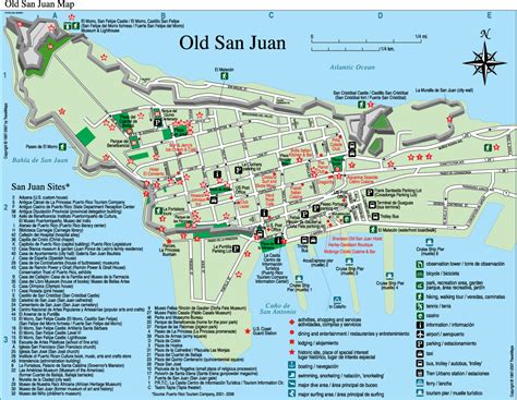 Old san juan puerto rico map - harmonyhresa