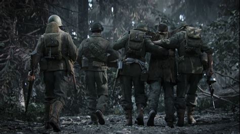 Fond d'écran : Call of Duty World War II, soldat, jeux vidéo, forêt ...