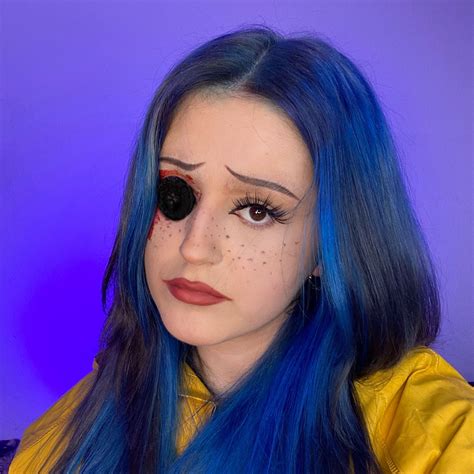 Coraline🪡 | Coraline makeup, Makeup inspiration, Cosplay